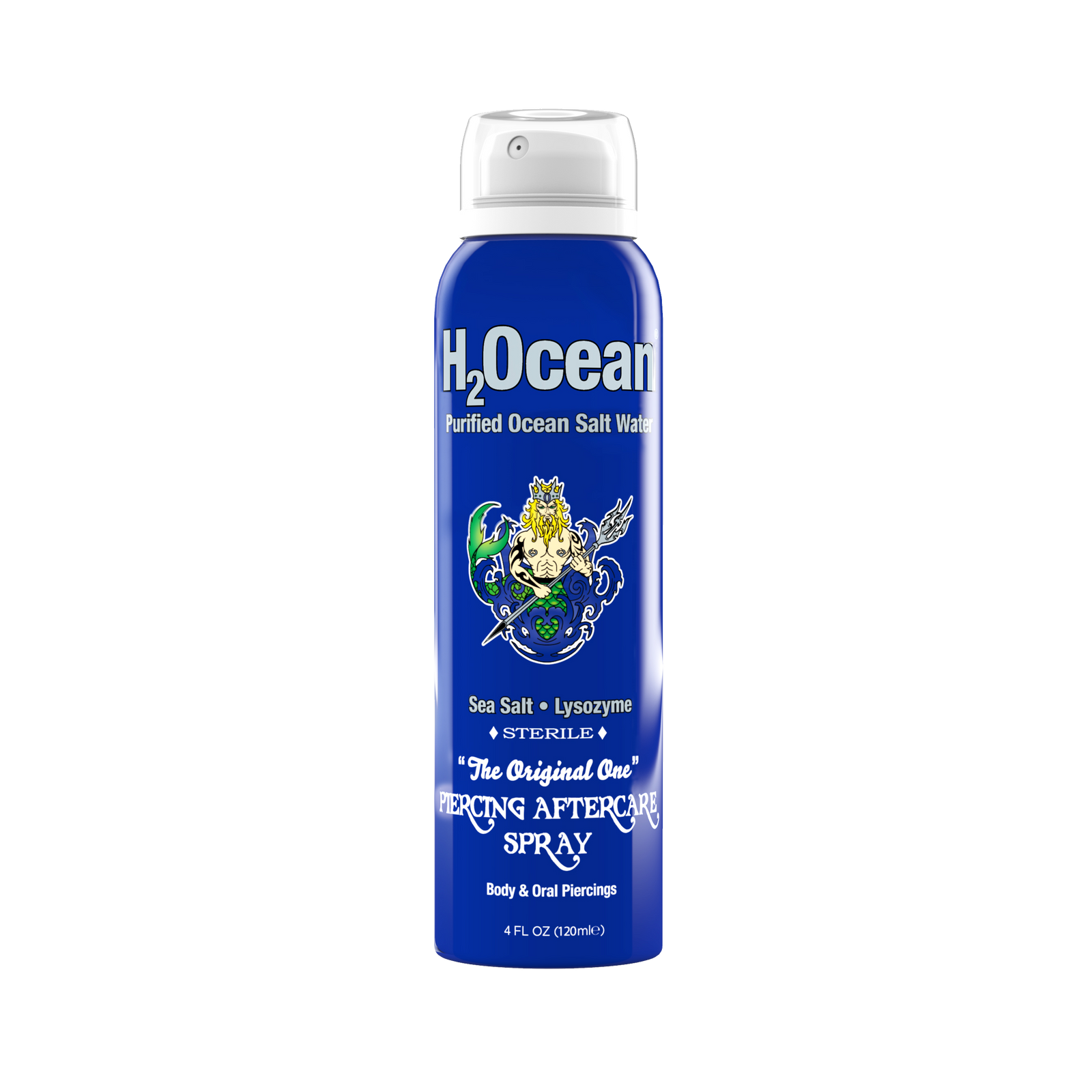 H2OCEAN PIERCING AFTERCARE SPRAY 4Fl.Oz. (120ml)